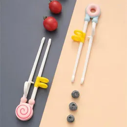 Chopsticks Child Mellow Grade Cartoon Can Be Sterilized Non-slip To Correct Easy Grip Tableware Comfortable Safety