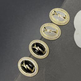Luxury Pearl Stud Designer Jewellery Earrings Brand Letter Stud Women 18K Gold Plated Stainless Steel Earring Eardrop Valentine Day Fashion Accessory