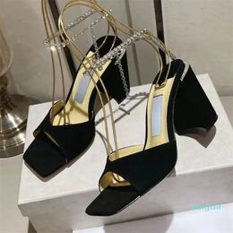 2024 Show primavera/estate Crystal New Women's Sandals