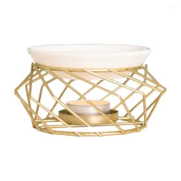 Candle Holders 1 Pc Support European-style Tabletop Rack Without (Golden)