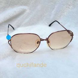 Classic Brand Retro Seinat Luerant Sunglasses RARE Vintage Gold Copper Brown Gradient w Case