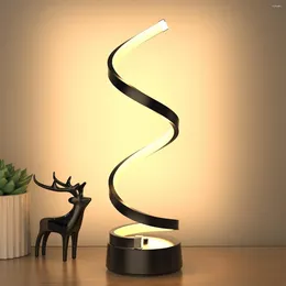 Table Lamps Black Lamp Dimmable Metal Bedside With Touch Controller 3 Colour Temperatures Design Sense For Home/Bedroom