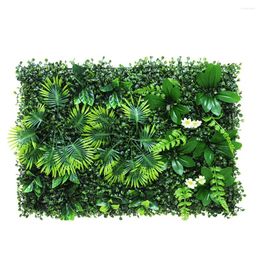 Decorative Flowers Transform Your Living Space With Simulated Lawn Plant Wall Decoration Perfect For Home El Room And Cafe