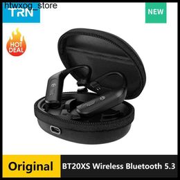 Headphones Earphones TRN BT20XS Wireless Bluetooth 5.3 HIFI EarphoneS Module Wireless Upgrade Cable 2PIN/MMCX Connector Replaceable plug Ear Hook S24514 S24514