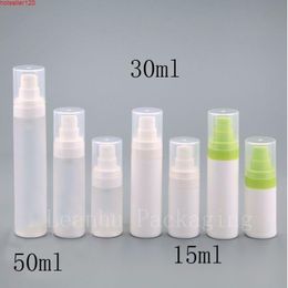 Wholesale,15ml, 30ml, 50ml lotion bottle full vacuum PP points bottling cosmetic bottles plastic feel goodhigh quatiy Quhbi Cimxe