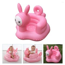 Pillow Baby Inflatable Seat Chair Cartoon Toddler Sitting Up Feeding Armchair Support Sofa Shower Bathing Stool