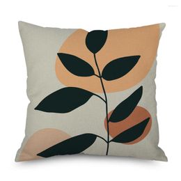 Chair Covers 2024 Pillow Back Cushion Sofa Living Room Villa Light Luxury Yang Velvet Orange Pillowcase