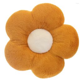 Pillow Soft And Cozy Luxury Sunflower Petals With Thick Fur For Office Classroom Sofa Chair