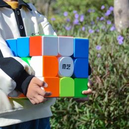 Qiyi Warrior Plus 3x3x3 Magic Cube 18,8 cm 3x3 Würfel Big Cube Speed ​​Cube 3x3 Magic Cube Professionelles Würfelspielzeug für Kinder Geschenk
