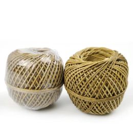 Smoking Accessories 1 Roll Wax Rope Tobacco Cotton Wick For Smoke Pipe Bong Herb Grinder Lighter ZZ
