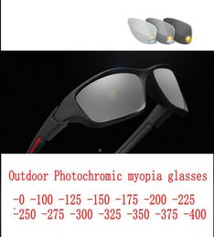 Sunglasses 2022 Outdoor Pochromic Men Driving Optical Prescription Glasses Male Sport Chameleon Myopia Eyeglasses NX1916577