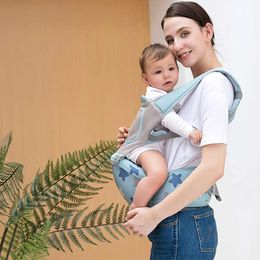 Carriers Slings Backpacks Baby Carrier With Hip Seat Removable Multifunctional Waist Support Stool Strap Backpacks Carriers Activity Accessories Y240514