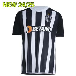 24 25 Atletico Mineiro Home soccer jerseys 2024 2025 Ronaldinho football Shirts VARGAS M.ZARACHO SASHA ELIAS KENO MARQUINHOS GUGA Home away Football uniform