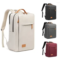 Backpack Woman Travel Airplane Bag Men 15.6 Notebook Laptop Schoolbag Climbing Bags USB Charging Port Lightweight