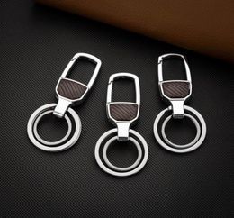 Keychains Car Keychain HighEnd Logo Metal Key Ring Auto Accessories Creative Holder Keyring Chain3894286