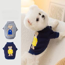 Dog Apparel Autumn And Winter Pet Clothes Warm Sweater Cartoon Pattern Small Medium-sized Fashion Pullover Chihuahua Yorkshire