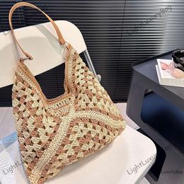 Fashion Tote Bag Designer Tote Bag Women's Luxury Handwoven Bag Beach Bag Large Capacity Tote Bag Shopping Bag Woven Tote 240514