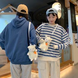 Bag Girls Plush Sheep Toy Fashion Cute Japanese Women Fur Messenger Bags Causal Crossbody Korea Style