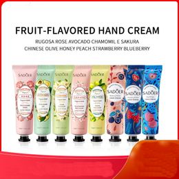 Sakura Hand Cream Moisturizing Anti-chapping Repair Soften Whitening Anti-crack Skins Care Brighten Nourishing Cosmetic Hands Cream