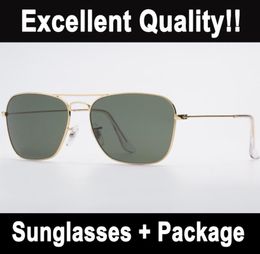 Mens Sunglasses Classical design Sun Glasses Metal Frame Glass Lenses Womens Men Vintage Fashion Eyeglasses Protection UV with Hig4405854