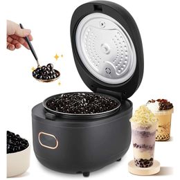 5L Automatic Boba Cooker Pot for Bubble Tea with Touchscreen - Perfect for Making Pearl Tapioca Milk Tea at Home - 110V