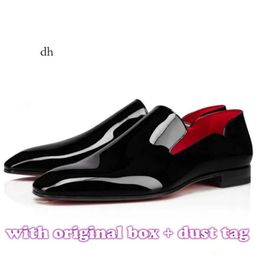 Bottomshoes Casual Red 2023 Mens Shoes S Designers Bottoms High Low Tops Studded Spikes Fashion Suede Leather Black Sier Man Women Fl 78