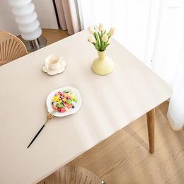 Table Cloth A406all-inclusive Tablecloth Waterproof And Oil-proof No-wash Anti-scalding Coffee Fabric Cover Tabl