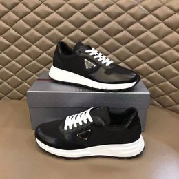 Luxury Prax 01 Sneakers Shoes Men's Re-Nylon Technical Fabric Casual Walking Famous Rubber Lug Sole Party Wedding Runner Trainers EU46 5.14 01