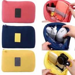 Storage Bags Practical Multifunctional Shockproof Travel Home Bag Mobile Phone Charger Data Cable Headset Digital