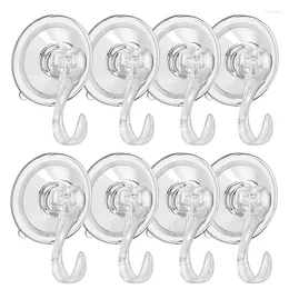 Hooks Transparent Strong Self Adhesive Door Wall Sucker Hangers Suction Heavy Load Rack Cup For Kitchen Bathroom 4/8pcs