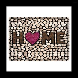 Carpets 3D Cobblestone Home Entrance Door Mat Bathroom Living Room Balcony Carpet Non-Slip Kitchen Hallway Area Rug 45 X 120Cm