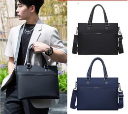 Briefcase Business Handbag Oxford Cloth New Fashion One Shoulder Crossbody Bag File Bag Computer Bag Men's Bag Manufacturer Men Totes Designer Handbag