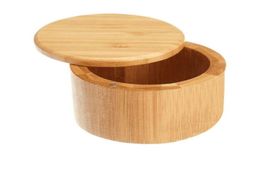 Wooden Seasoning Pot Bamboo Spice Tools Shaker Sugar Salt Pepper Herbs Storage Bottle Jar For Kitchen6389096