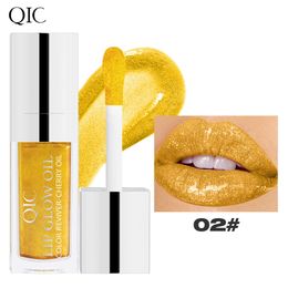 QIC Qini Color Lip Lotion Fuktighetsmoisturizing Lipstick Transparent Duet Lip Honey Glass Lip Lotion