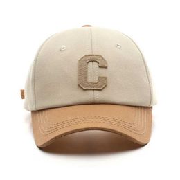 Ball Caps Glof CapCotton Womens and Mens Baseball Hat Casual Snap Hat Fashion Letter C Patch Hat Summer Sun Vision Hat Unisex