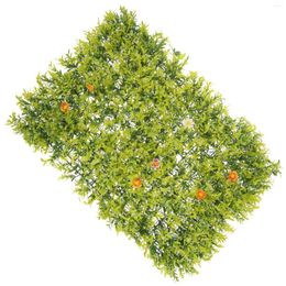 Decorative Flowers Decor Faux Grass Greenery Wall Artificial Patio Privacy Panels Backyard Decorations Backdrop Plastic Ivy Fence Screen