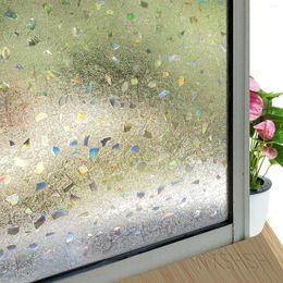 Window Stickers Privacy Film Stained Static Cling Door Anti-UV Blind For Home Office Living Room Sticker