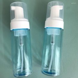 Liquid Soap Dispenser 150ml Foam Pump Bottle Refillable Clear Empty Plastic Foamer Container Foaming Facial Cleansers/Body Wash