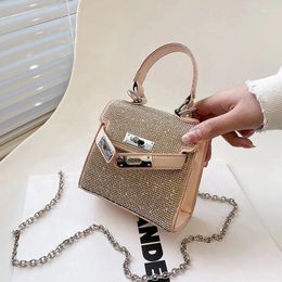 Shoulder Bags Latest Style Handbags For Women 2024 Spring Summer Messenger Bag Casual Brand Western Chain Crossbody Totes
