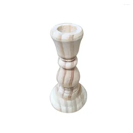 Candle Holders Centrepiece Wedding Pillar Stand Party Supplies Handmade Coffee Table El Desktop Dining Room Retro Wood Candlestick Holder