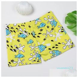 Swim Wear 2022 Kids Children 98922 Swimming Trunks Shorts Cute Cartoon Printing Comfortable Beach 02 Wholesale Lovely Youth Drop Del Dh4Zm