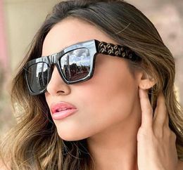 Ladies Cat Eye Square Sunglasses Women Sun Glasses Resin Frame UV400 Protection Brand Designer Eyewear Retro Cateye Glasses Female3610127