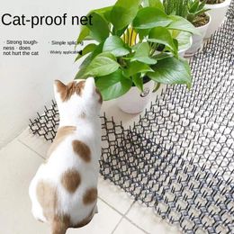Cat Carriers Supplies Balcony Catproof Net Gardening Cat-proof Mat Flower Repellent Plastic Pet Cat-stab-proof Repels Animals