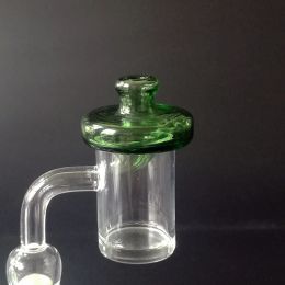 Heady Glass UFO Carb Caps Colorful Pink Green 6 Colors Bubble Carb Cap Dab Tools Tobacco Smoke Accessories For Quartz Bangers Glass Bongs ZZ