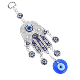 Decorative Figurines Ornament Decor Evil Eye Wall Window Pendant Adorn Key Chain Hanging Vehicle Glass Car