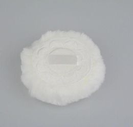 Luxurious Powder Puff Singlesided plush White Powder Puffs 20 pics bag 80mm2779485