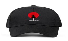 Uchiha Itachi Dad Hat 100% Cotton Anime Japanese Uchiha Sasuke Logo Embroidery Baseball Caps Snapback Hat8768178