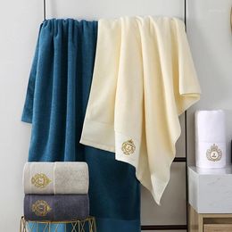 Towel 70x140cm Cotton Thickened Strong Absorbent Bath Beauty Salon Gift Set Custom LOGO El Towels Bathroom Travel