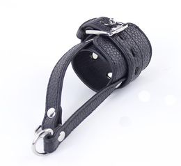 Alternative Male Scrotum Stretching Device PU Leather Ball Bondage Restraints Sex Toys For Couples4594146