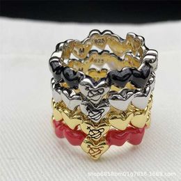 Brand High quality Westwoods heart-shaped baked nt irregular Saturn ring tail high version Nail